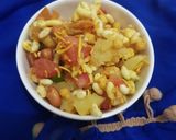 A picture of step 4 of Sukhi bhel.