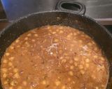A picture of step 13 of Chana Masala 🥰🍲🏡.