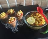 Sabudana khichdi cones recipe step 3 photo