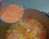 Foto del paso 4 de la receta: Crema vegana de lentejas rojas