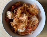 รูปขั้นตอนการทำที่ 5 ของ กุ้งทอดกระเทียม