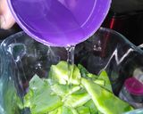 A picture of step 4 of Flour Tortillas with Nopal and Spinach.