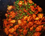 Zöldborsós csirke brassói recept fázis 3 fotója