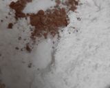 A picture of step 1 of Red Velvet Cake (Sponge recipe).