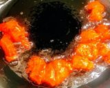 A picture of step 3 of Plantain Baskets Topped with Guacamole & Chicken Tikka.
