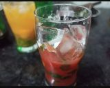 A picture of step 7 of Orange Mojito, Watermelon Mojito and Strawberry Mojito.