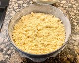 Foto del paso 6 de la receta: Pastel con crema y manzanas asadas “sin gluten” (Cake with cream and roasted apples “gluten-free”)