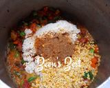 A picture of step 3 of Broken Wheat Bisi bele Bhaat under 30 minutes.