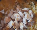 Foto del paso 6 de la receta: Risotto de pollo con caldo