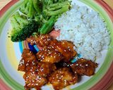 A picture of step 2 of Baked Honey Sesame Chicken.