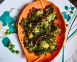 मेथी मटर आलू (Methi matar aloo recipe in hindi) रेसिपी चरण 8 फोटो