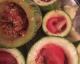 A picture of step 3 of Turkish Stuffed Squash.