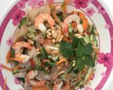 Hình bước làm 5 của món Gỏi bưởi 🦐 thịt,thanh mát ngày hè