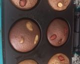 Foto del paso 3 de la receta: Muffins saludables de avena y chocolate (cacoa)