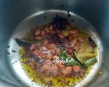 A picture of step 5 of Kathiyawadi Toor Dal.