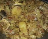 রুই মাছের মাথা দিয়ে বাঁধাকপি(rui macher matha diye bandhakopi recipe in Bengali) রেসিপি ধাপ - 5 ছবি