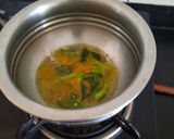 A picture of step 2 of Dal (Maharashtrian Amti).