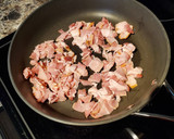 A picture of step 3 of Bacon Cheeseburger Bites.