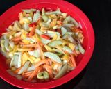 Foto langkah ke 4 dari resep Acar Mentah Komplit.