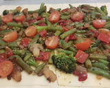 Foto del paso 4 de la receta: Hojaldre con verduras queso y orégano