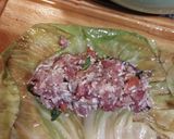 Foto del paso 6 de la receta: Niños envueltos de carne picada y arroz