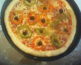 صورة لخطوة 4 من وصفة 🍕 بيتزا 🍕