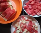 Foto langkah ke 2 dari resep Semangka Kemerdekaan 🇮🇩.