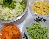 Foto langkah ke 2 dari resep Sayur Sop Ceker.