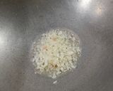 A picture of step 2 of Manchow Soup.