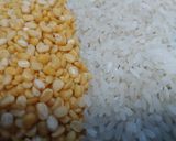 A picture of step 1 of Healthy, moong daal khichdi.