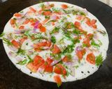 A picture of step 3 of Tomato Onion Dill Utthapam.