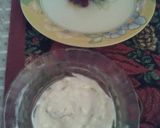 A picture of step 4 of Strawberry shrikhand.