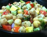 A picture of step 3 of Mexican chickpea salad.