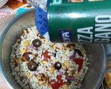 পনির টিক্কা পিজ্জা(paneer tikka pizza recipe in Bengali) রেসিপি ধাপ - 7 ছবি