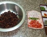 A picture of step 1 of Spicy 🔥 aloo chana chat.