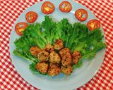 Hình bước làm 5 của món Chả Mực Hành Lá