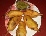 स्टफ्ड मिर्च पकौड़ा (stuffed mirch pakoda recipe in Hindi) रेसिपी चरण 6 फोटो