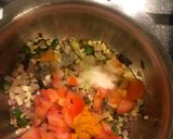 A picture of step 3 of Mixed lentil.