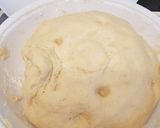 A picture of step 2 of Eggless bread rolls.