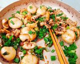 Hình bước làm 2 của món Mực kho