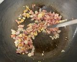 Foto langkah ke 2 dari resep Bacon Spaghetti Aglio Olio.