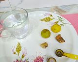 A picture of step 1 of Immunity Shots Turmeric Amla Ginger.