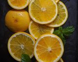 A picture of step 1 of Citrus Detox Water.
