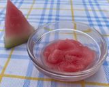 Foto del paso 5 de la receta: Helado de sandía casero más fácil y rápido 🍉