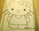 Φωτογραφία βήματος 1 της συνταγής Τούρτα Hello Kitty 2