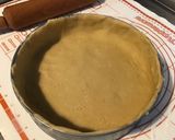 Une image de l'étape 9 de Flan pâtissier aux pêches de vigne.