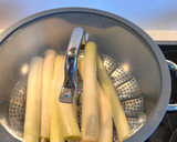 Foto del paso 1 de la receta: Puerros vinagreta