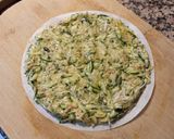 Foto del paso 2 de la receta Pizza con base de calabacín en Airfryer
