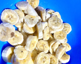 Foto del paso 1 de la receta: Torta de banano con bocadillo
