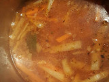 Garbanzos con vegetales